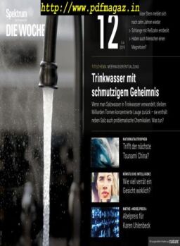 Spektrum Die Woche – 22 Marz 2019