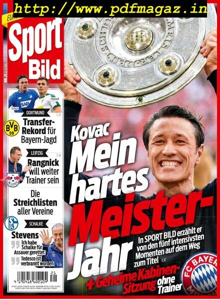Sport Bild – 22 Mai 2019 Cover