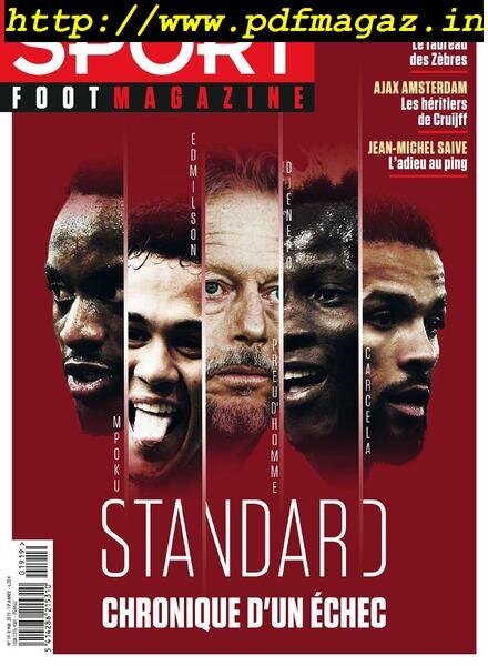 Sport Foot Magazine – 8 Mai 2019 Cover