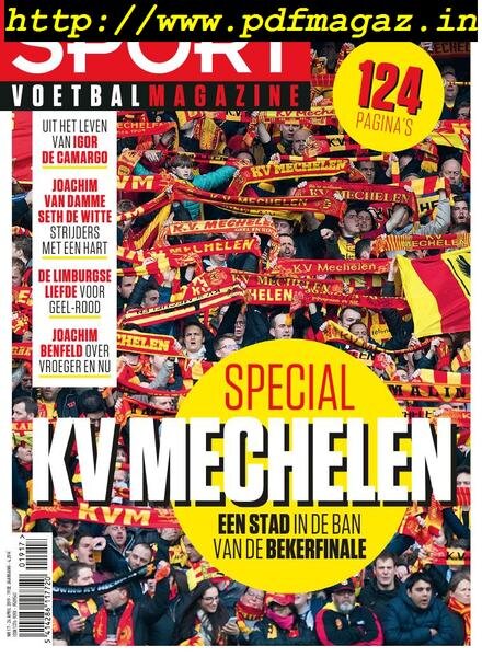 Sport Voetbal Magazine – 24 April 2019 Cover