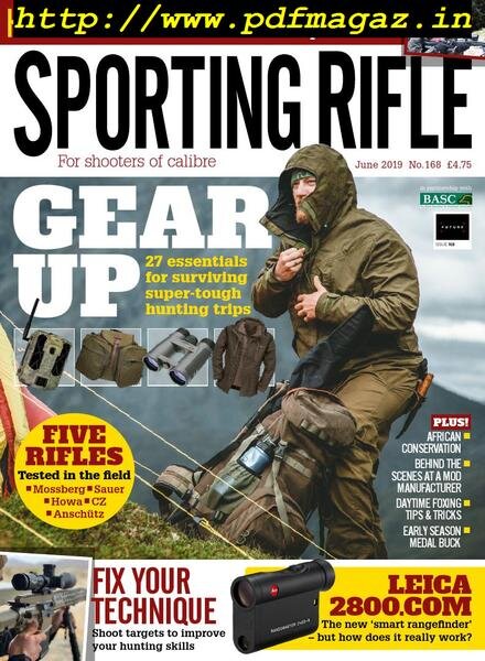 Sporting Rifle – June 2019 Cover