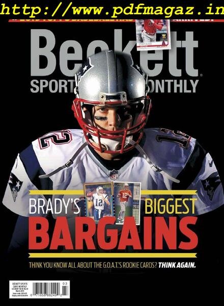 Sports Card Monthly – March 2019 Cover