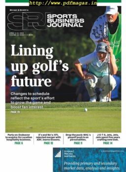 SportsBusiness Journal – 08 April 2019
