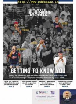 SportsBusiness Journal – 13 May 2019