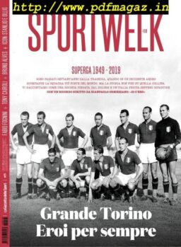 SportWeek – 04 maggio 2019