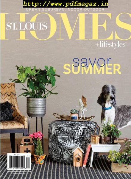 St Louis Homes & Lifestyles – June-July 2019 Cover
