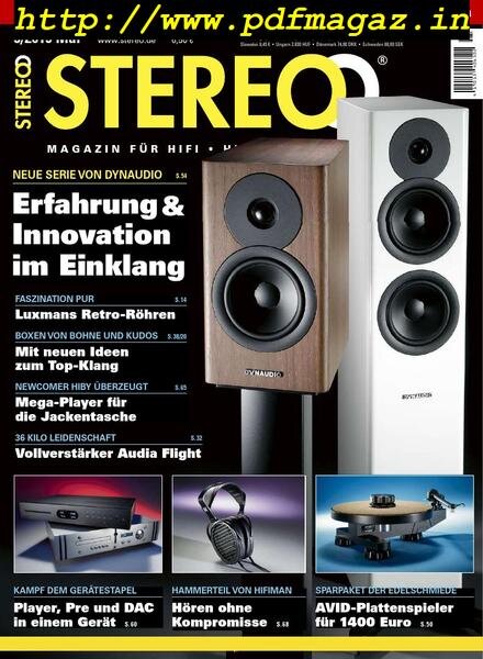 Stereo – Mai 2019 Cover