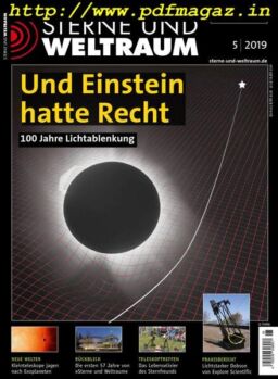 Sterne und Weltraum – April 2019