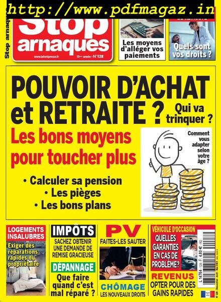 Stop Arnaques – mars-avril 2019 Cover