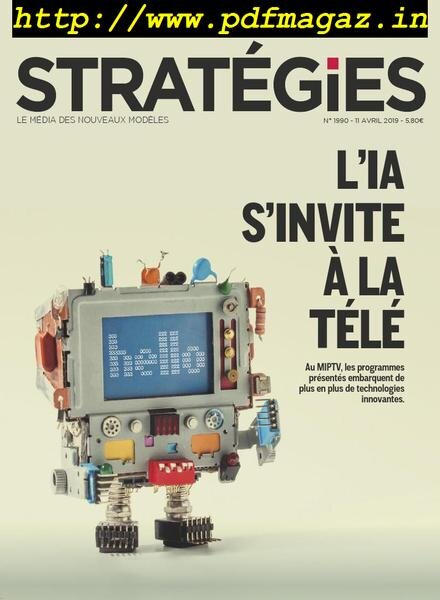 Strategies – 11 avril 2019 Cover