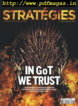Strategies – 23 mai 2019