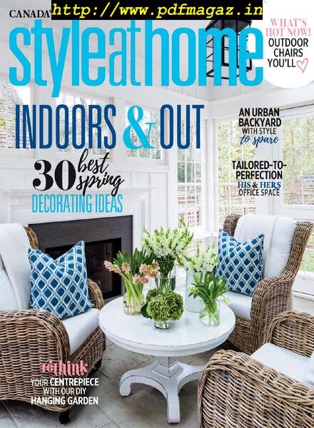 Style at Home Canada – May 2019 Cover