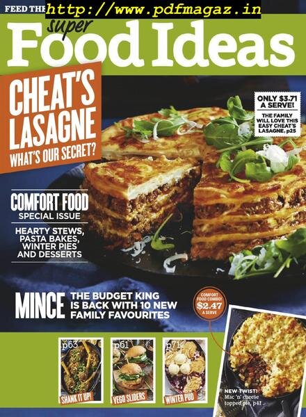 Super Food Ideas – June 2019 Cover