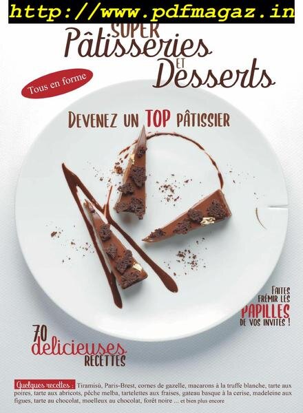 Super Patisseries & Desserts – mai 2019 Cover