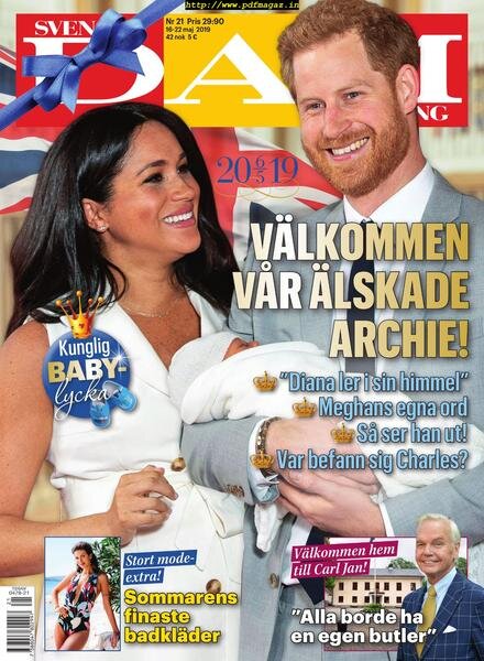 Svensk Damtidning – 16 maj 2019 Cover