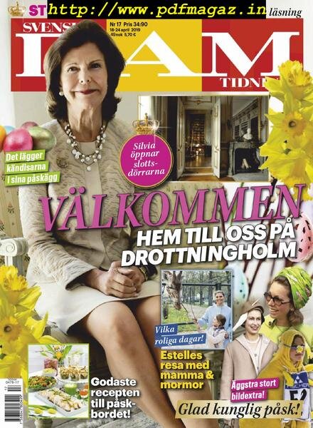 Svensk Damtidning – 18 april 2019 Cover