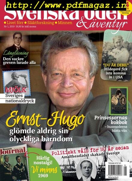 Svenska Oden & aventyr – januari 2019 Cover