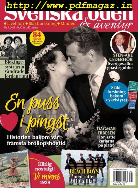 Svenska Oden & aventyr – maj 2019 Cover
