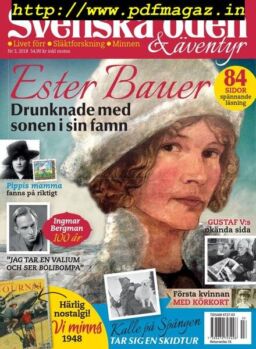 Svenska Oden & aventyr – mars 2018
