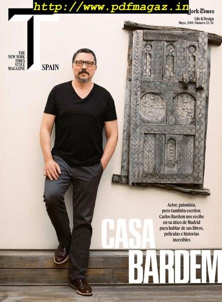 T Magazine Espana – mayo 2019 Cover