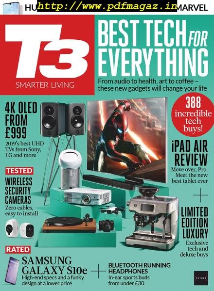 T3 UK – June 2019 Cover