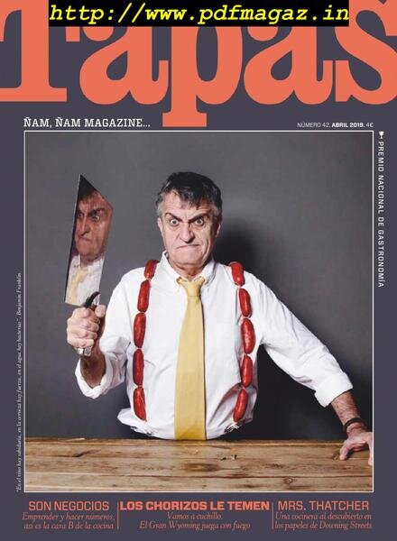 Tapas Spanish Edition – abril 2019 Cover