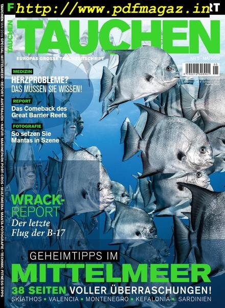Tauchen – April 2019 Cover