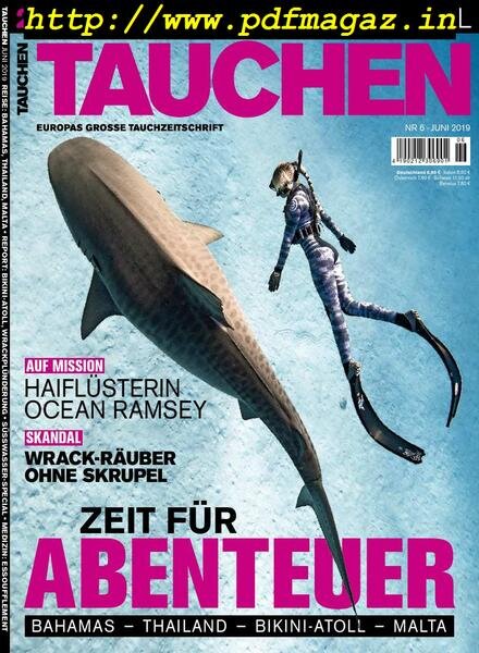 Tauchen – Mai 2019 Cover