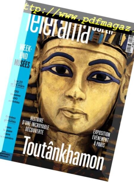 Telerama Magazine – 16 mars 2019 Cover