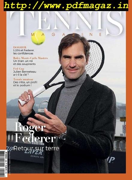 Tennis Magazine France – avril 2019 Cover