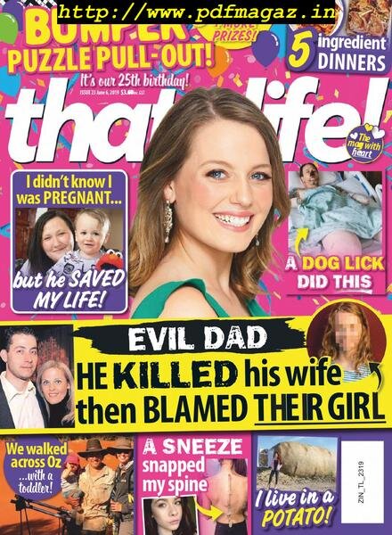 that’s life! – June 06, 2019 Cover