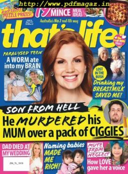 that’s life! – May 09, 2019