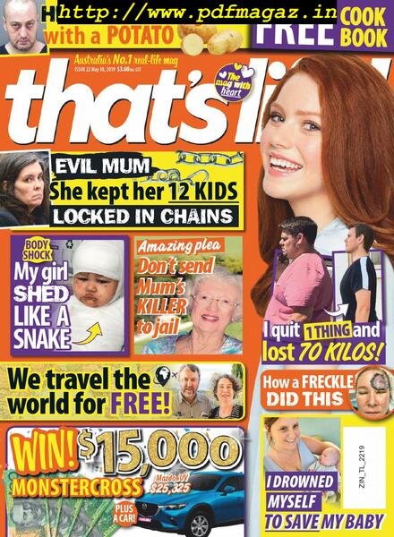 that’s life! – May 30 2019 Cover