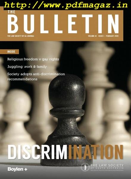 The Buletin – March 2019 Cover