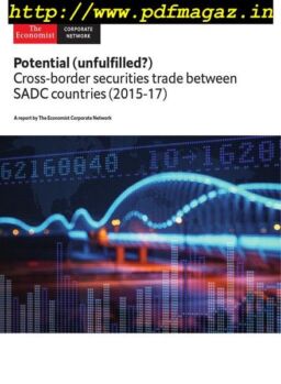 The Economist (Corporate Network) – Potential (unfulfilled) Cross-border securities trade between SADC countries 2019