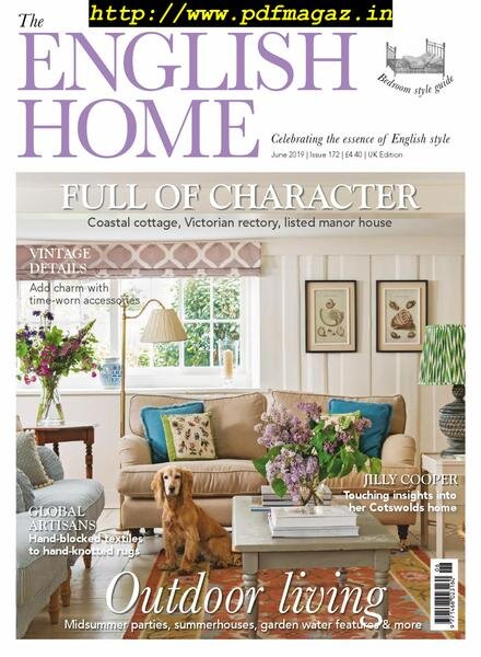 The English Home – June 2019 Cover