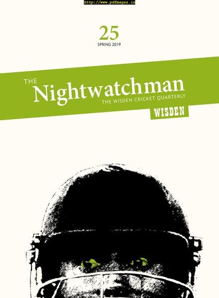 The Nightwatchman – Issue 25 – Spring 2019 Cover