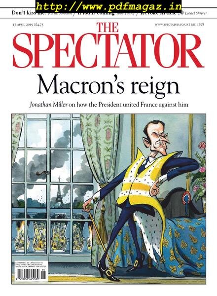 The Spectator – April 13, 2019 Cover