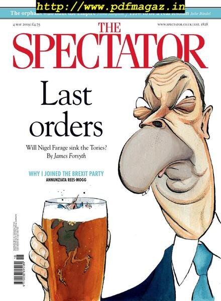 The Spectator – May 04, 2019 Cover