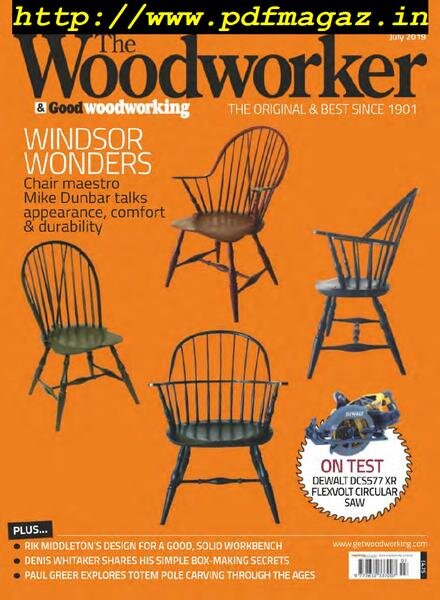 The Woodworker & Woodturner – July 2019 Cover