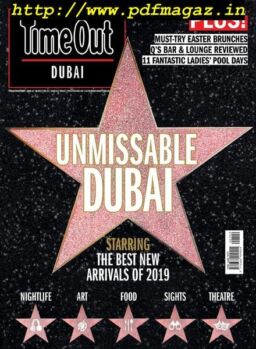 TimeOut Dubai – April 10, 2019