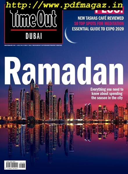 TimeOut Dubai – May 2019 Cover