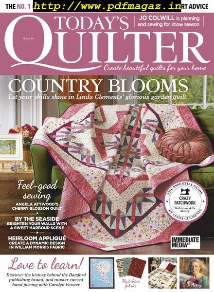 Today’s Quilter – June 2019 Cover