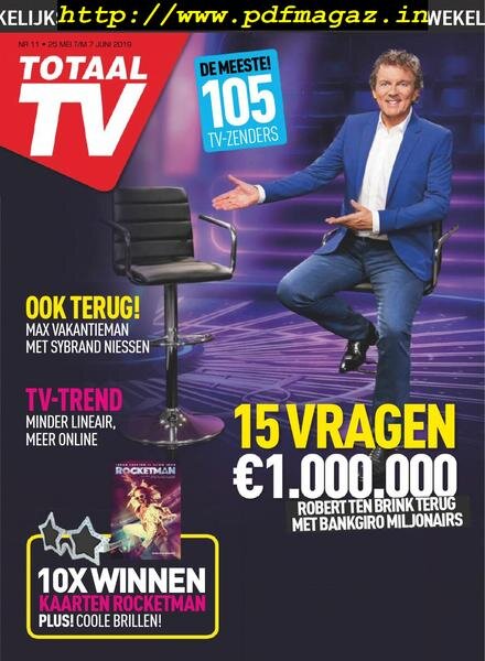 Totaal TV – 25 May 2019 Cover