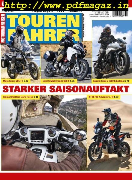 Tourenfahrer – Mai 2019 Cover