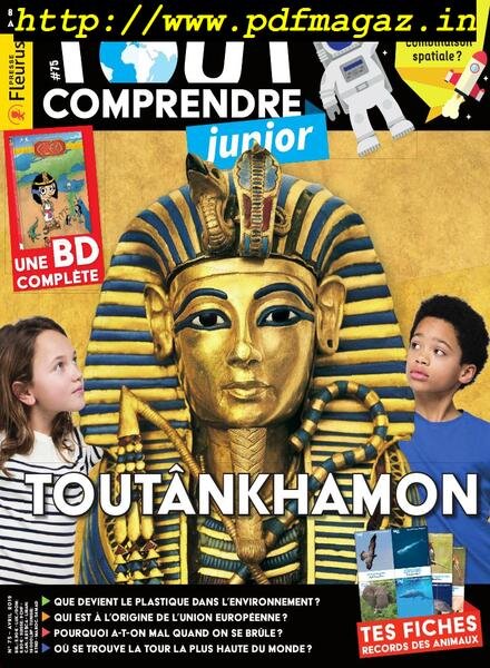 Tout Comprendre Junior – avril 2019 Cover