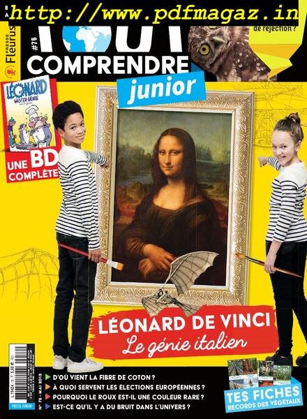 Tout Comprendre Junior – mai 2019 Cover