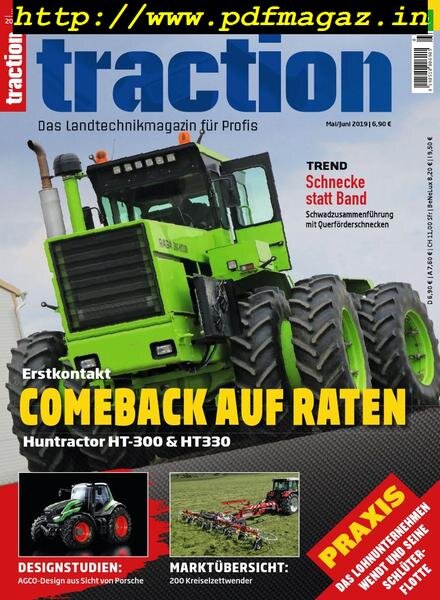 Traction Germany – April 2019 Cover