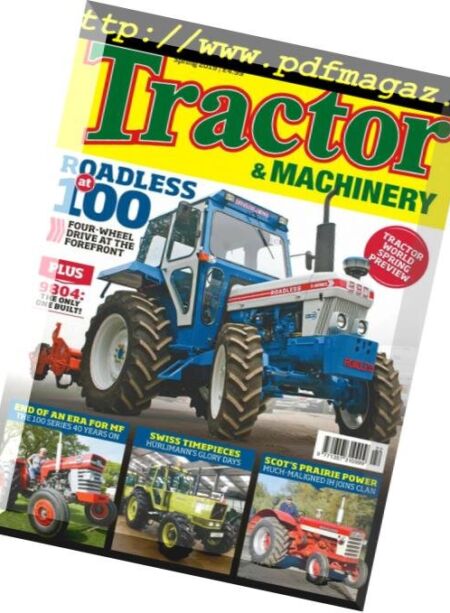 Tractor & Machinery – March 2019 Cover