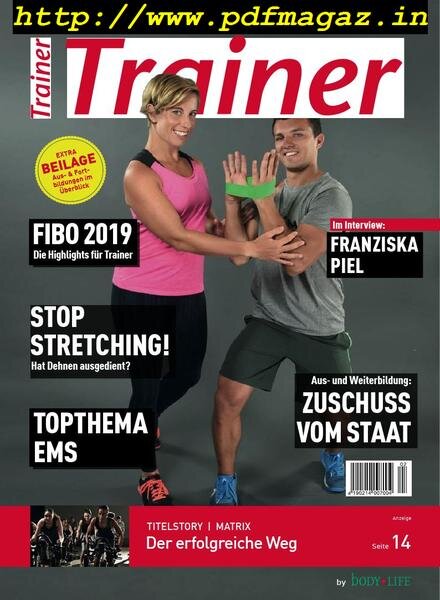Trainer – Marz 2019 Cover